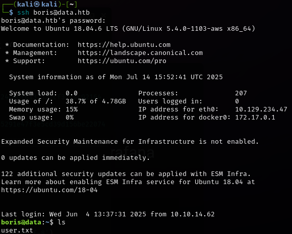 SSH Login